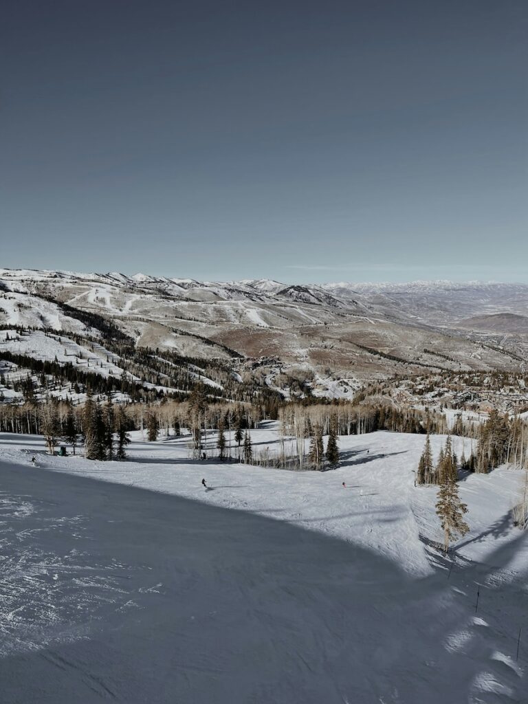 The best time to ski Park City during the month of January or February when the winter sees plenty of snowfall.