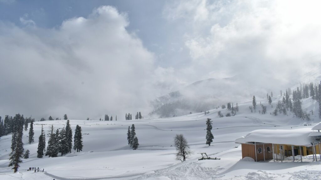 One of the snowiest ski resorts in the world in India.