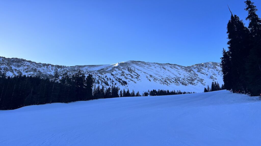 Arapahoe Basin on a beautiful bluebird day.